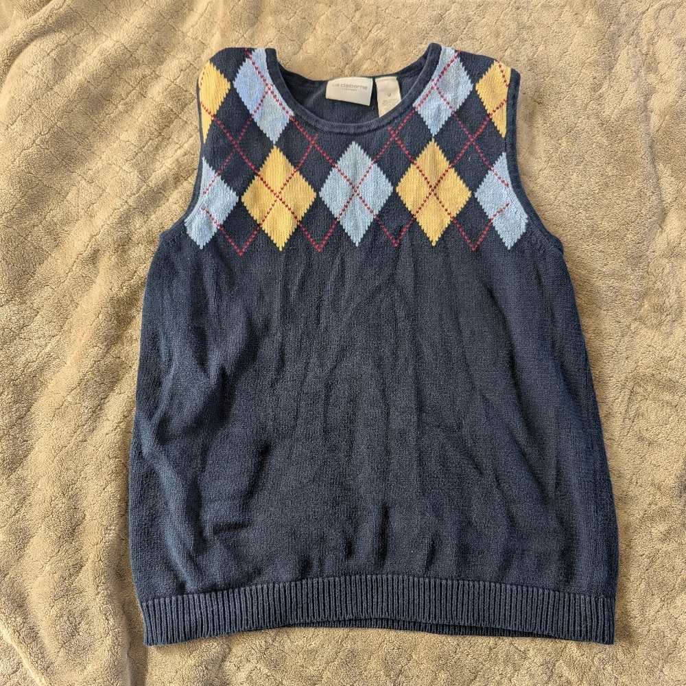 Women's Argyle Sweater Vest